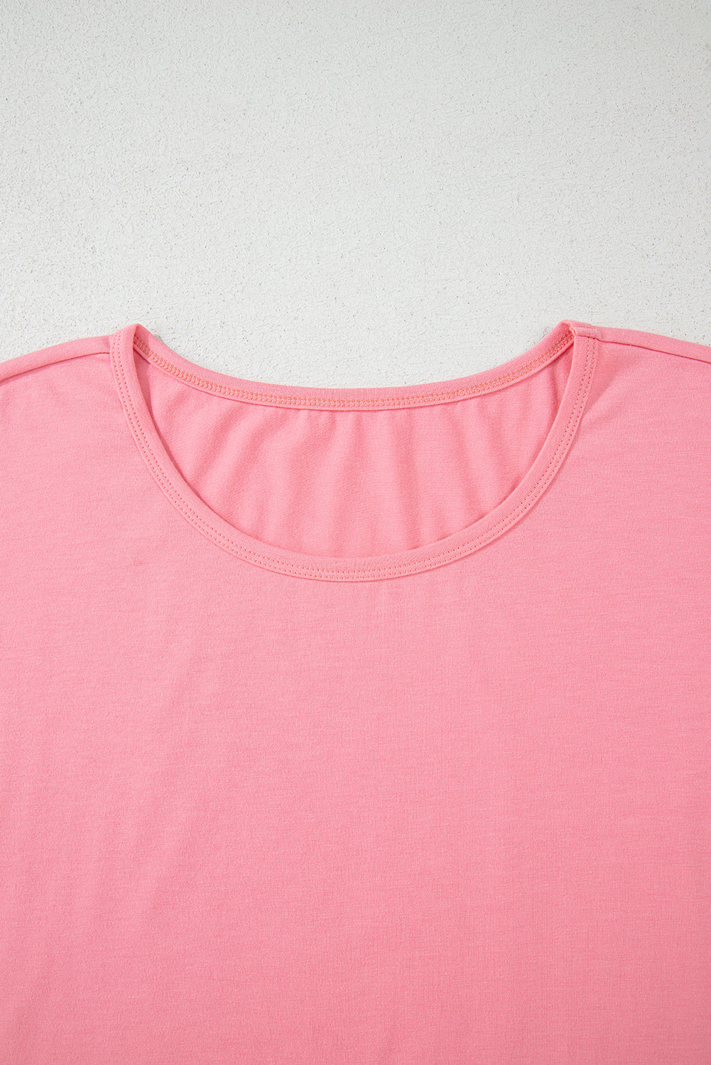 Frilled Hem Loose T-Shirt eAura
