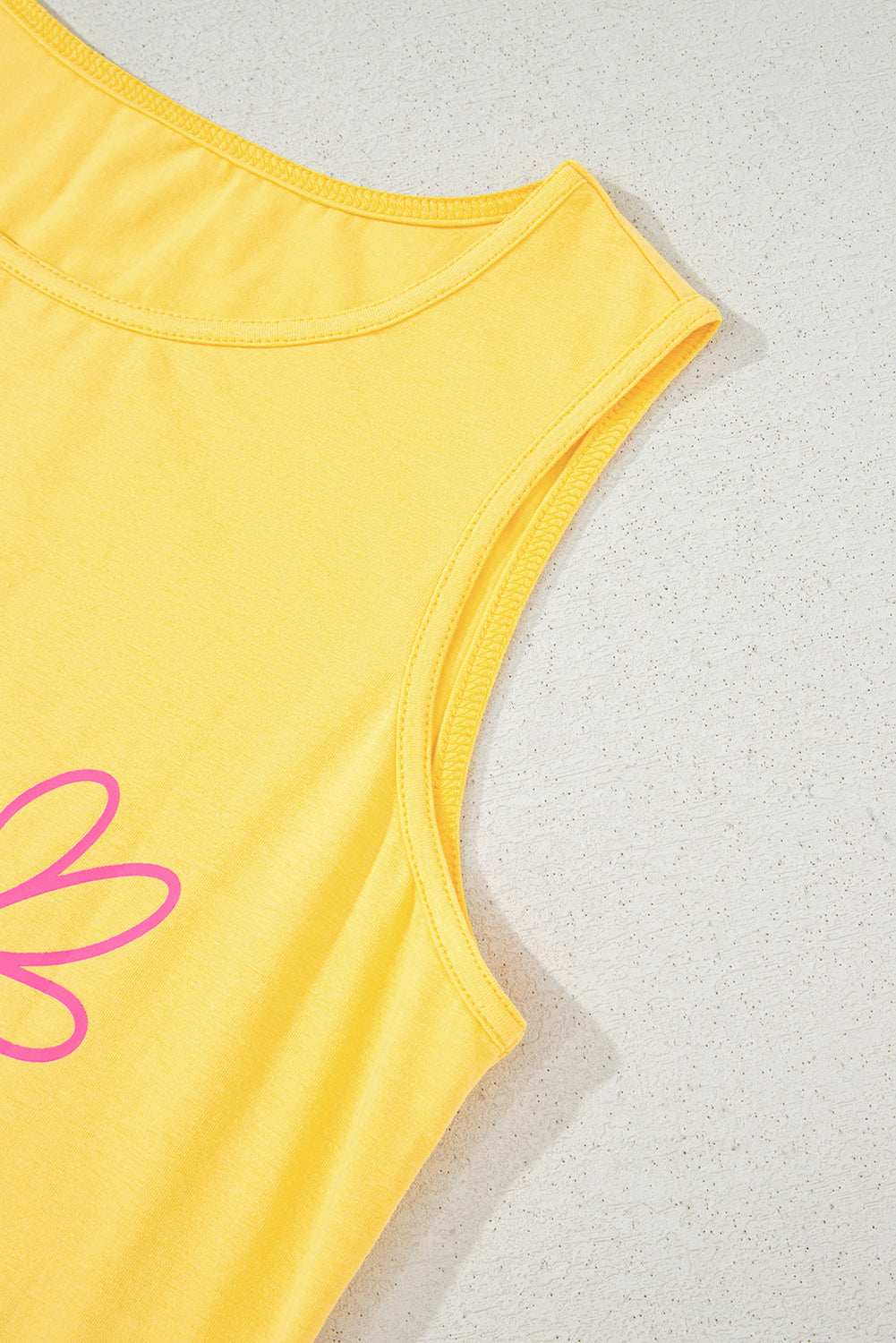 Flower Graphic Casual Tank Top eAura