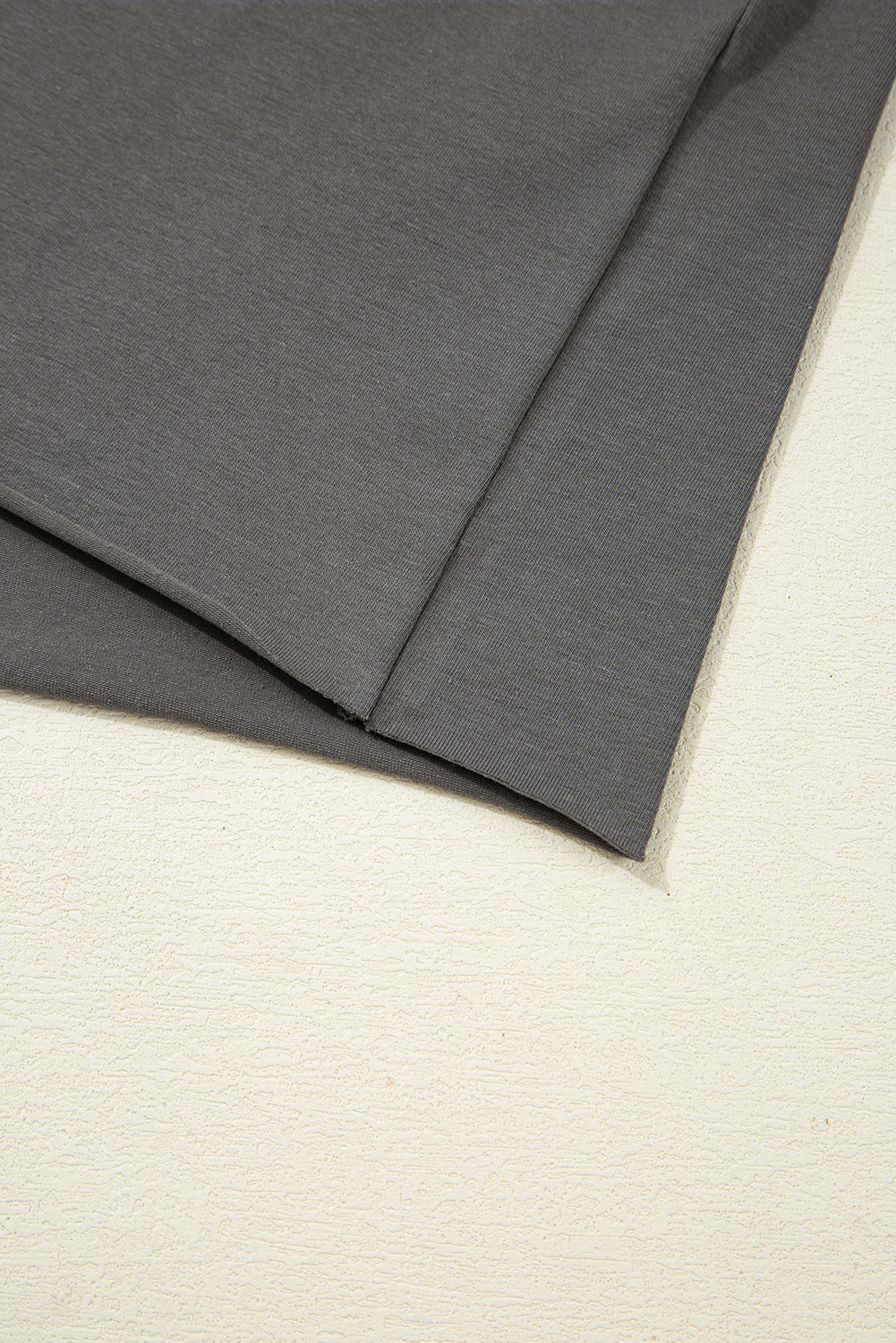 Bow Raw Edge Drop Shoulder Casual T Shirt eAura