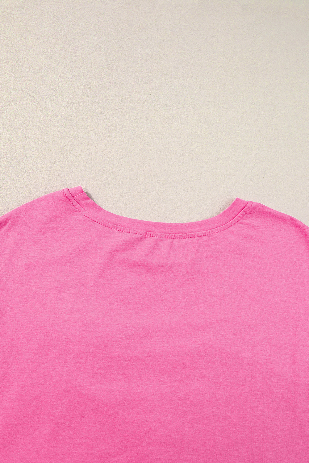 White Colourblock Star Patched Half Sleeve Oversized Tee eAura