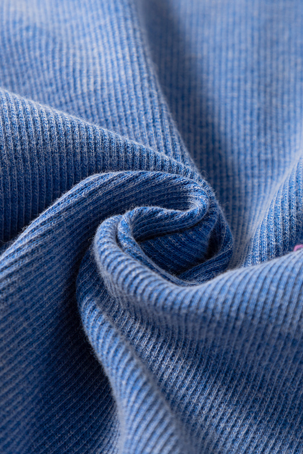 Sky Blue Mineral Wash Ribbed Notch Neck Tank Top eAura