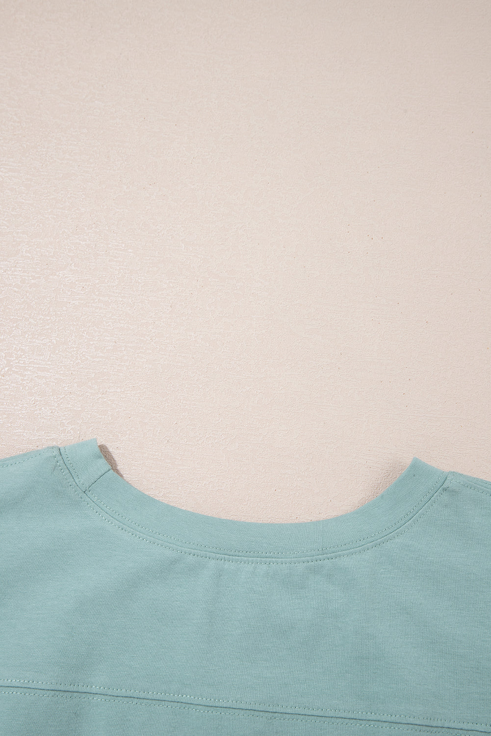 Green Frayed Star Patched Oversize T Shirt eAura