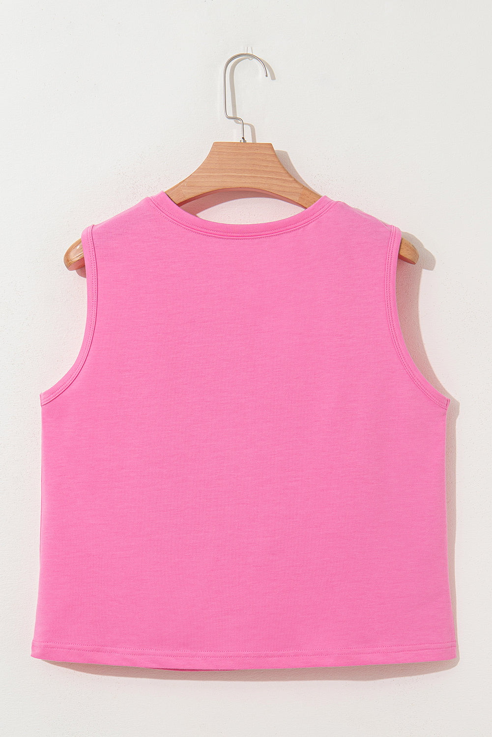 Sachet Pink Bow Print Boxy Fit Tank Top eAura