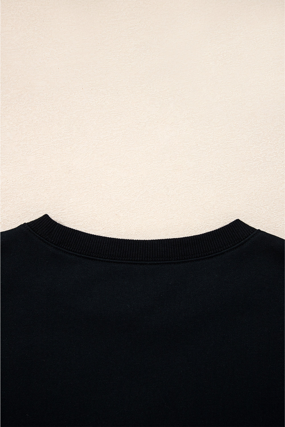 Striped Detail Drop Shoulder Oversized Sweatshirt eAura