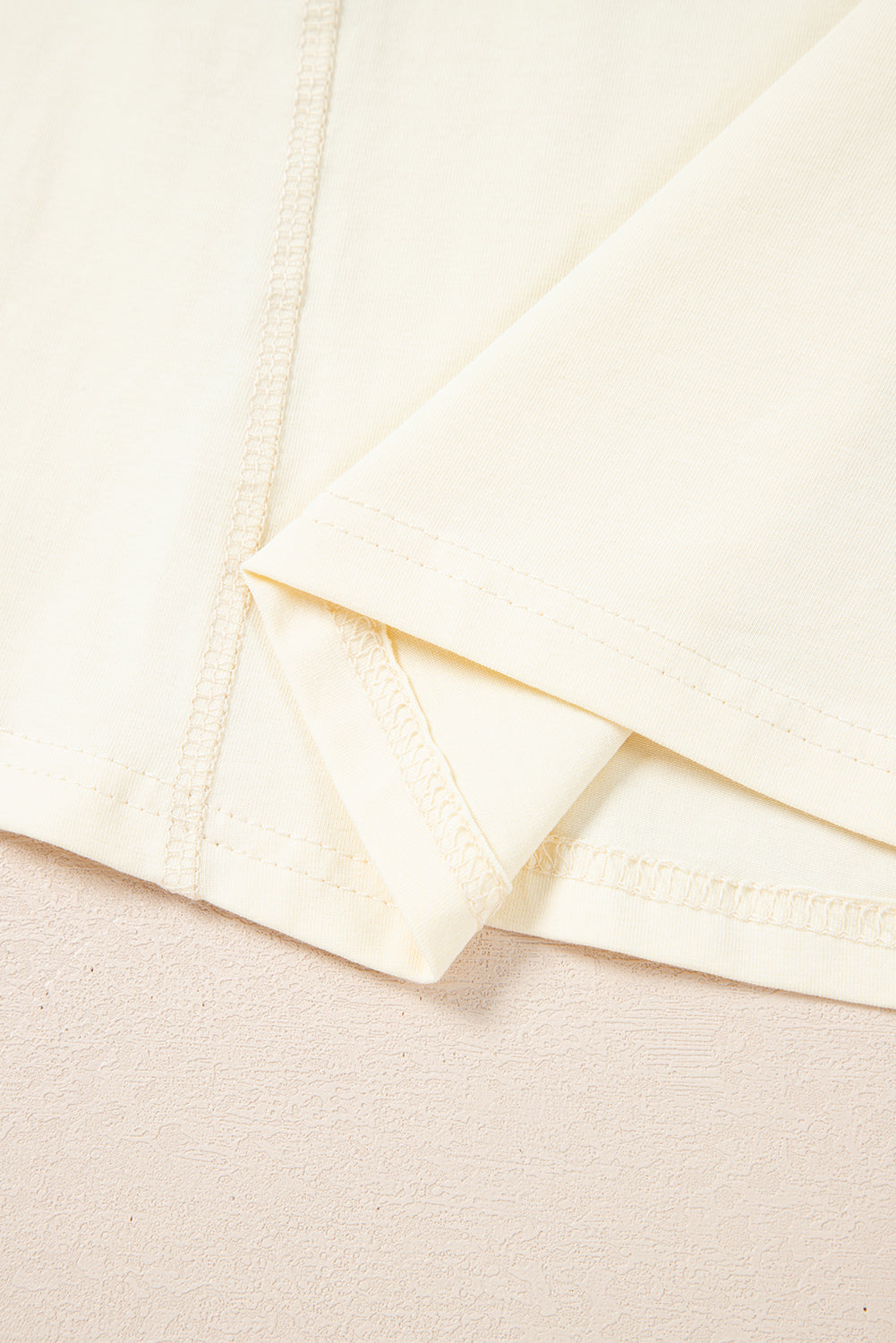 Yellow Cream Colourblock Patchwork Crew Neck Long Sleeve Top eAura