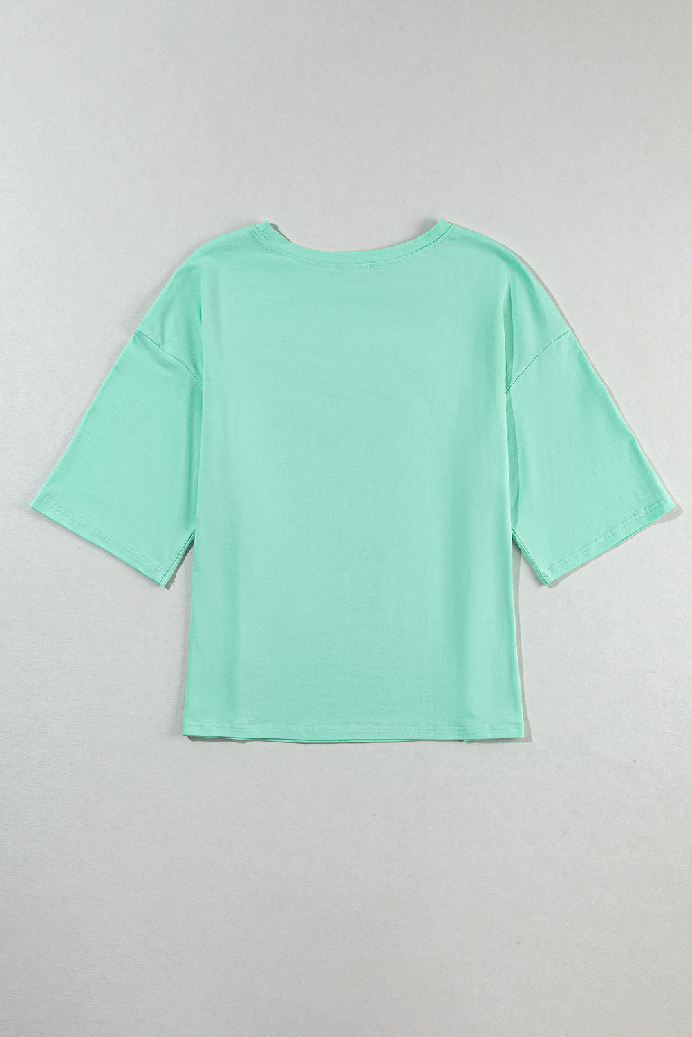 White Colourblock Star Patched Half Sleeve Oversized Tee eAura