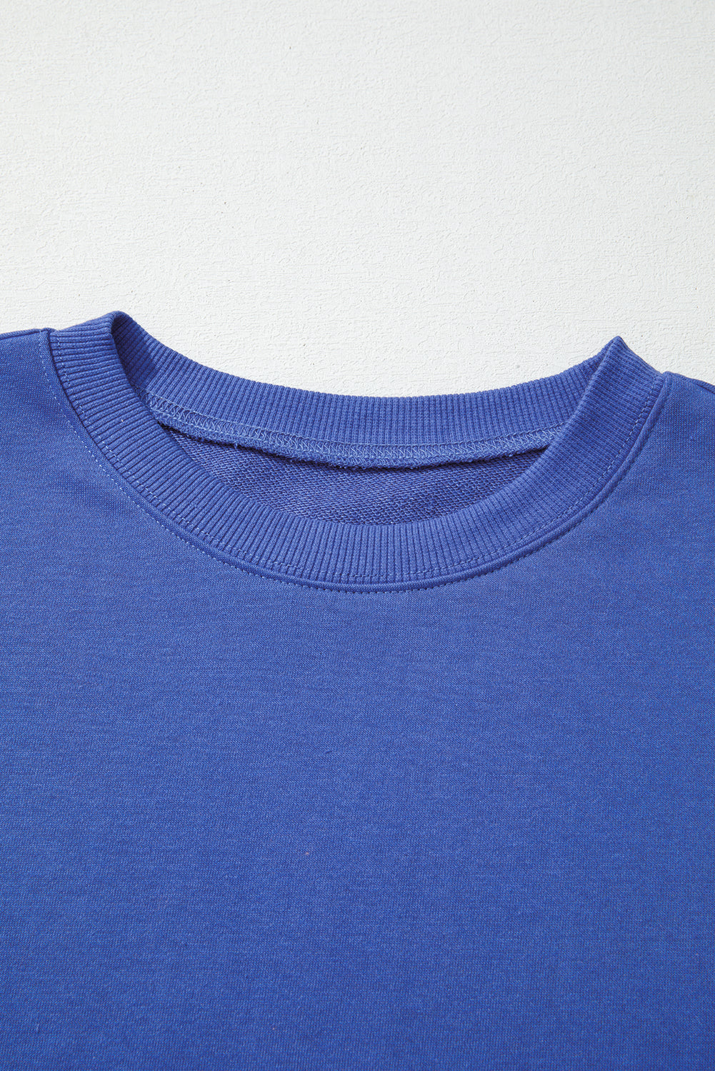Striped Detail Drop Shoulder Oversized Sweatshirt eAura