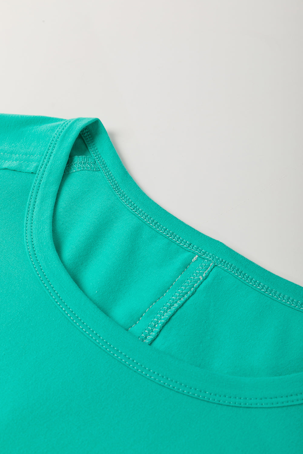 Bow Raw Edge Drop Shoulder Casual T Shirt eAura