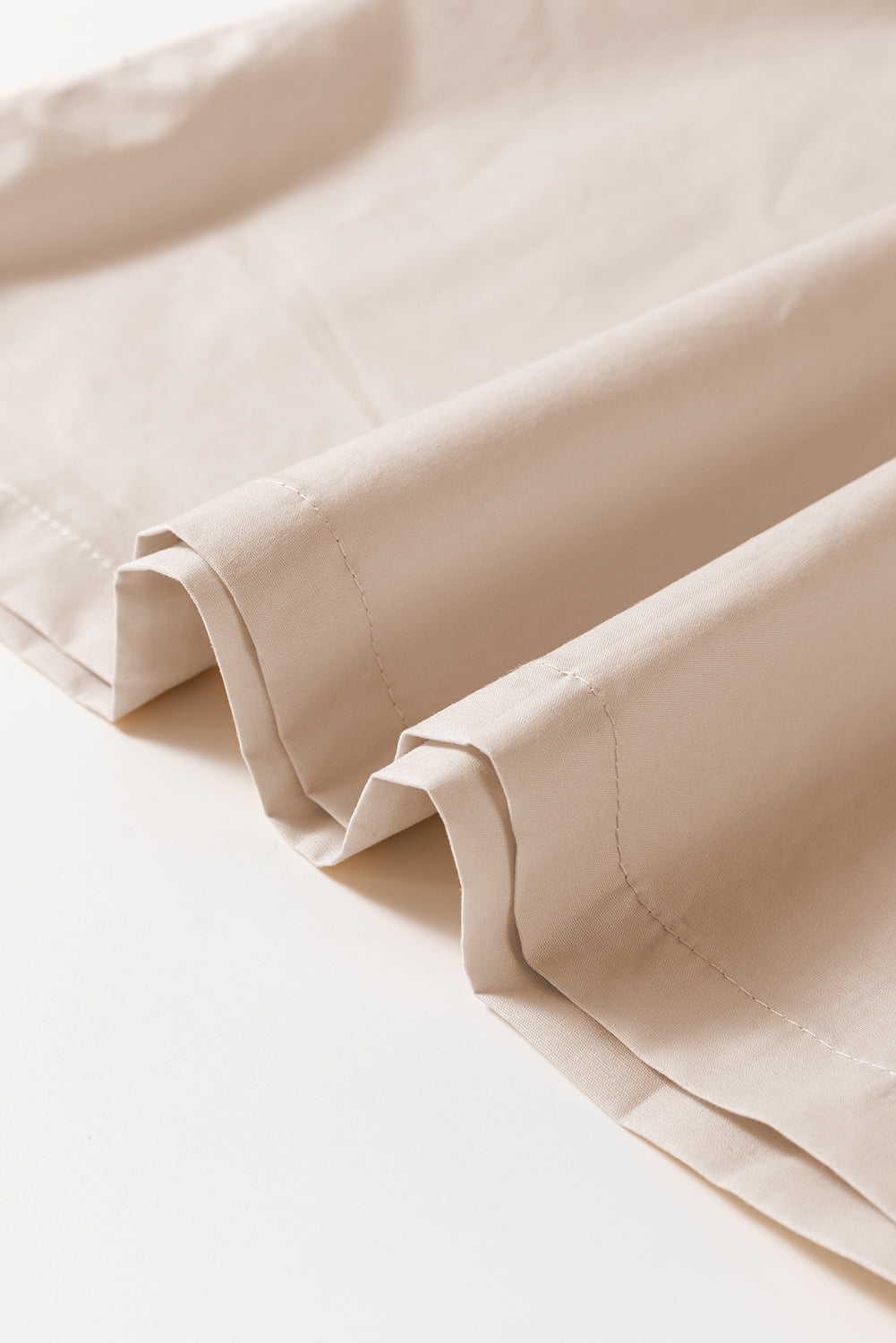 Beige Scoop Neck Ribbed Bodice Pleated Sleeveless Long Dress eAura