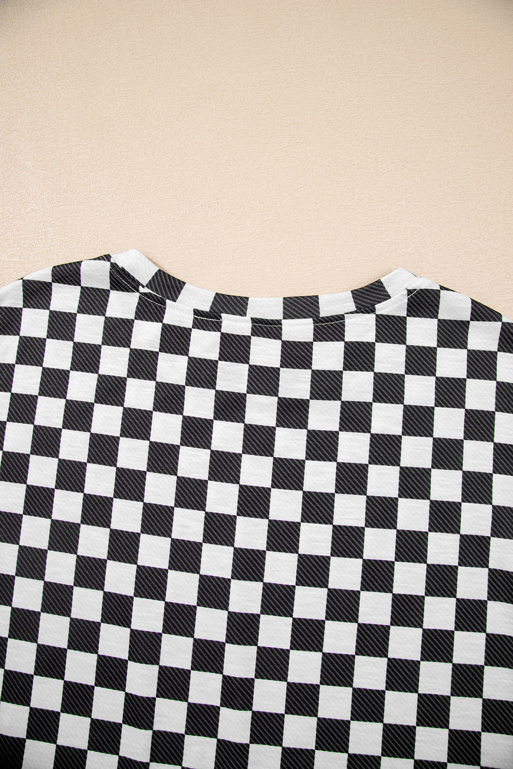 Checkerboard T Shirt and High Waist Skorts 2 Piece Co-ord Outfit eAura