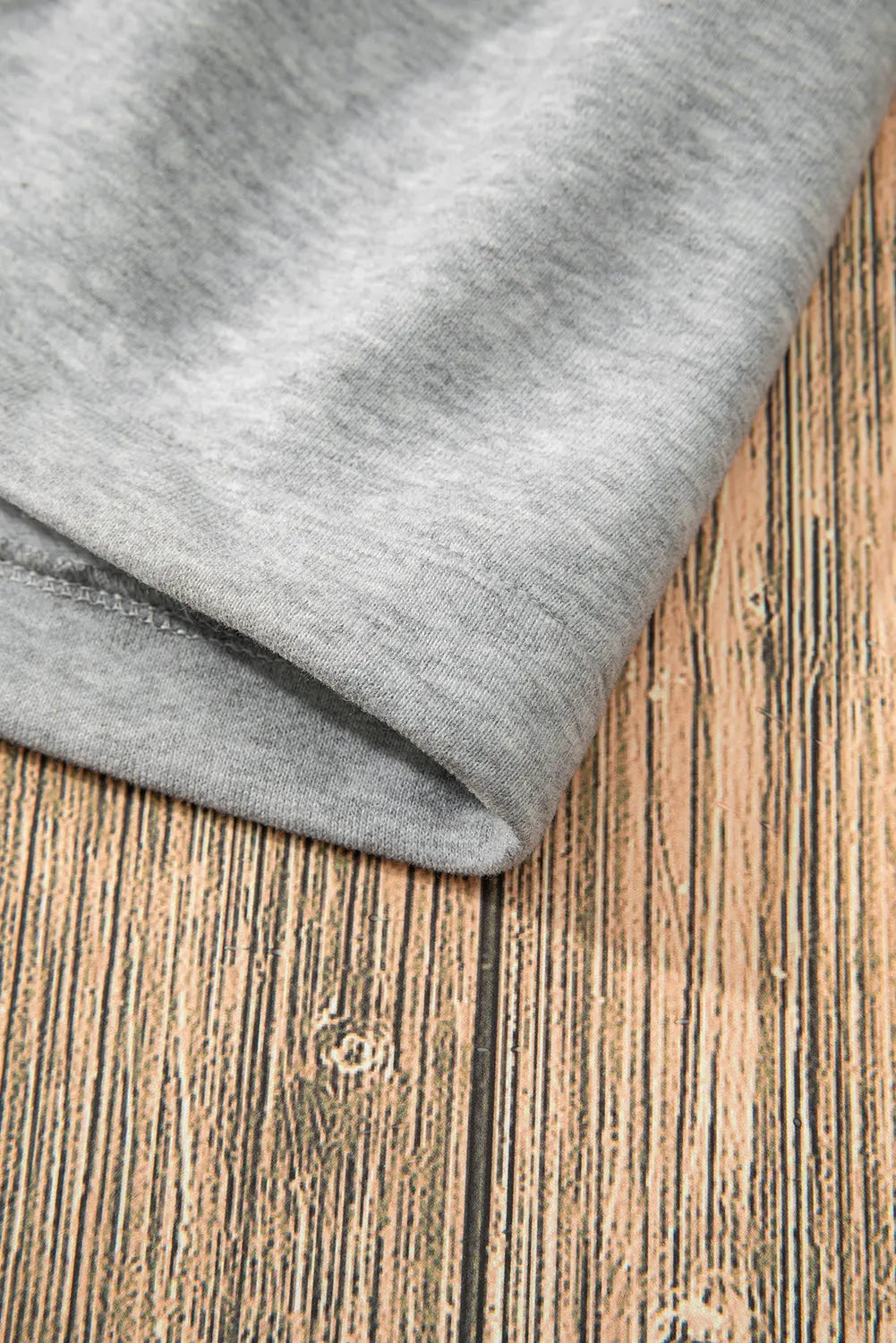 Aruba Blue Fleece Lined Half Zipper Kangaroo Pockets Loose Hoodie - BB Fashion Outlet