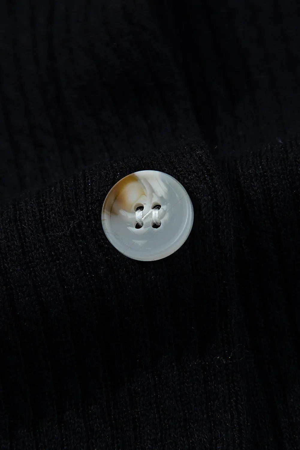 Black Solid Colour Corduroy Buttoned Long Sleeve Shacket Beagle Boutique Fashion Outlet