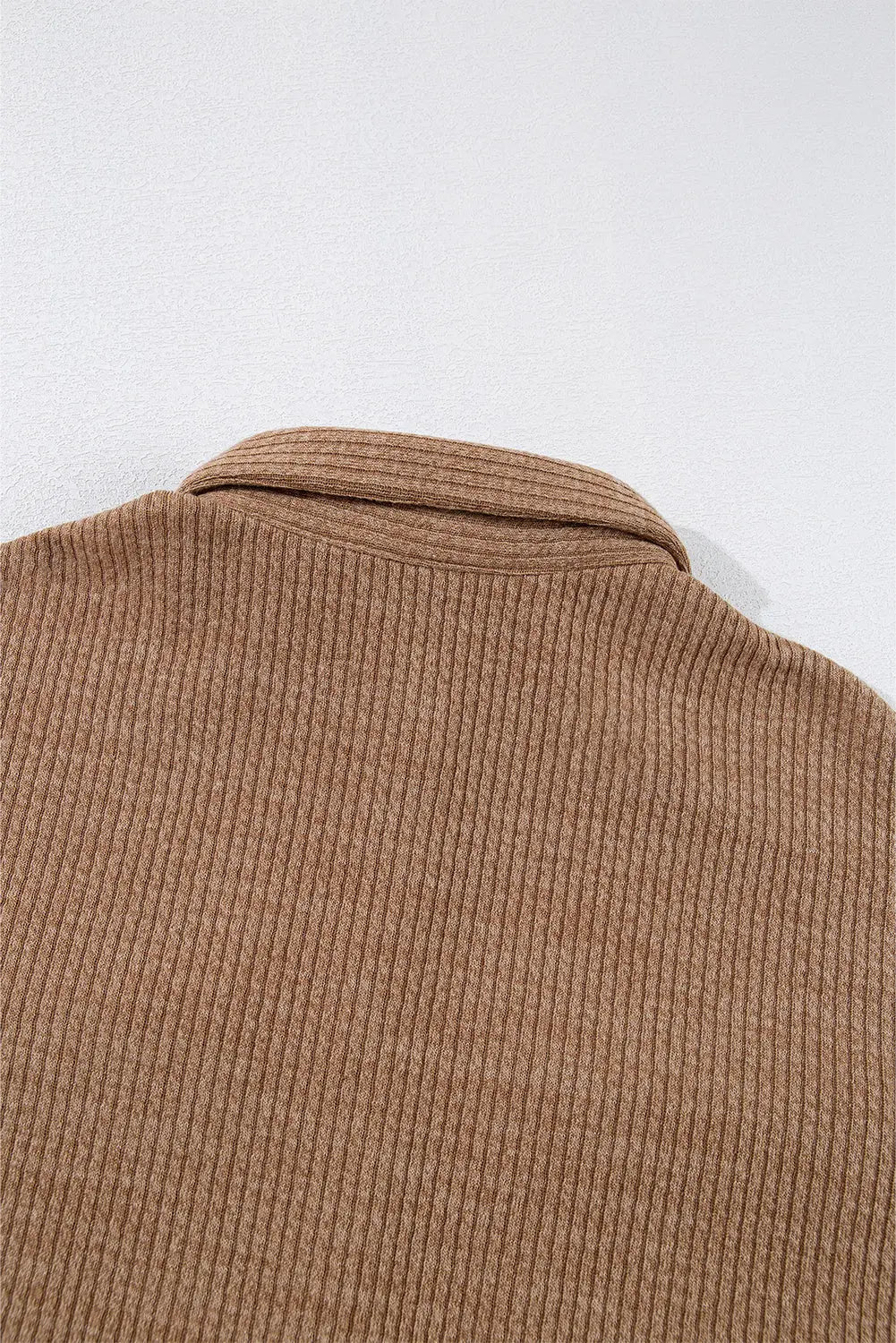 Black Solid Colour Corduroy Buttoned Long Sleeve Shacket Beagle Boutique Fashion Outlet