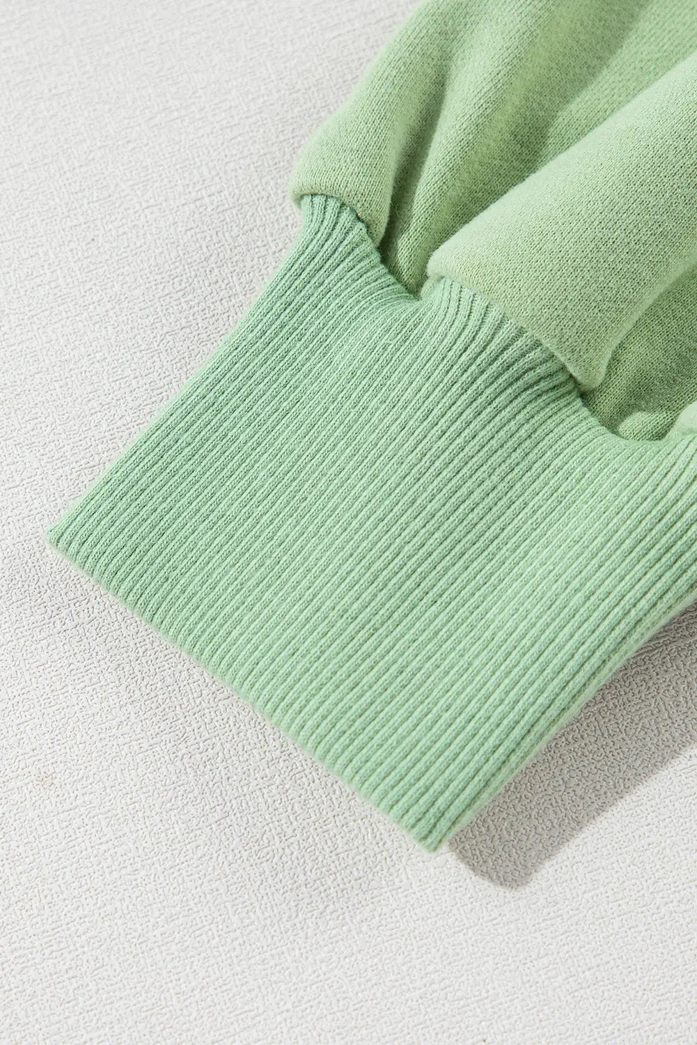 Bonbon Solid Fleece Lined Drop Shoulder High Low Sweatshirt Beagle Boutique Fashion Outlet