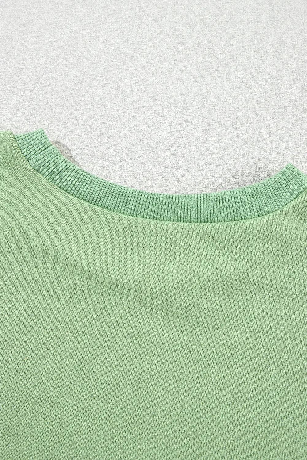 Bonbon Solid Fleece Lined Drop Shoulder High Low Sweatshirt Beagle Boutique Fashion Outlet