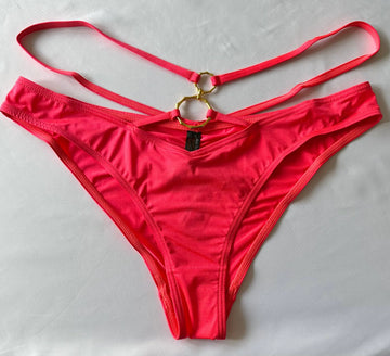 Ex. Ann Summers The Getaway Bikini Bottom Coral - BB Fashion Outlet