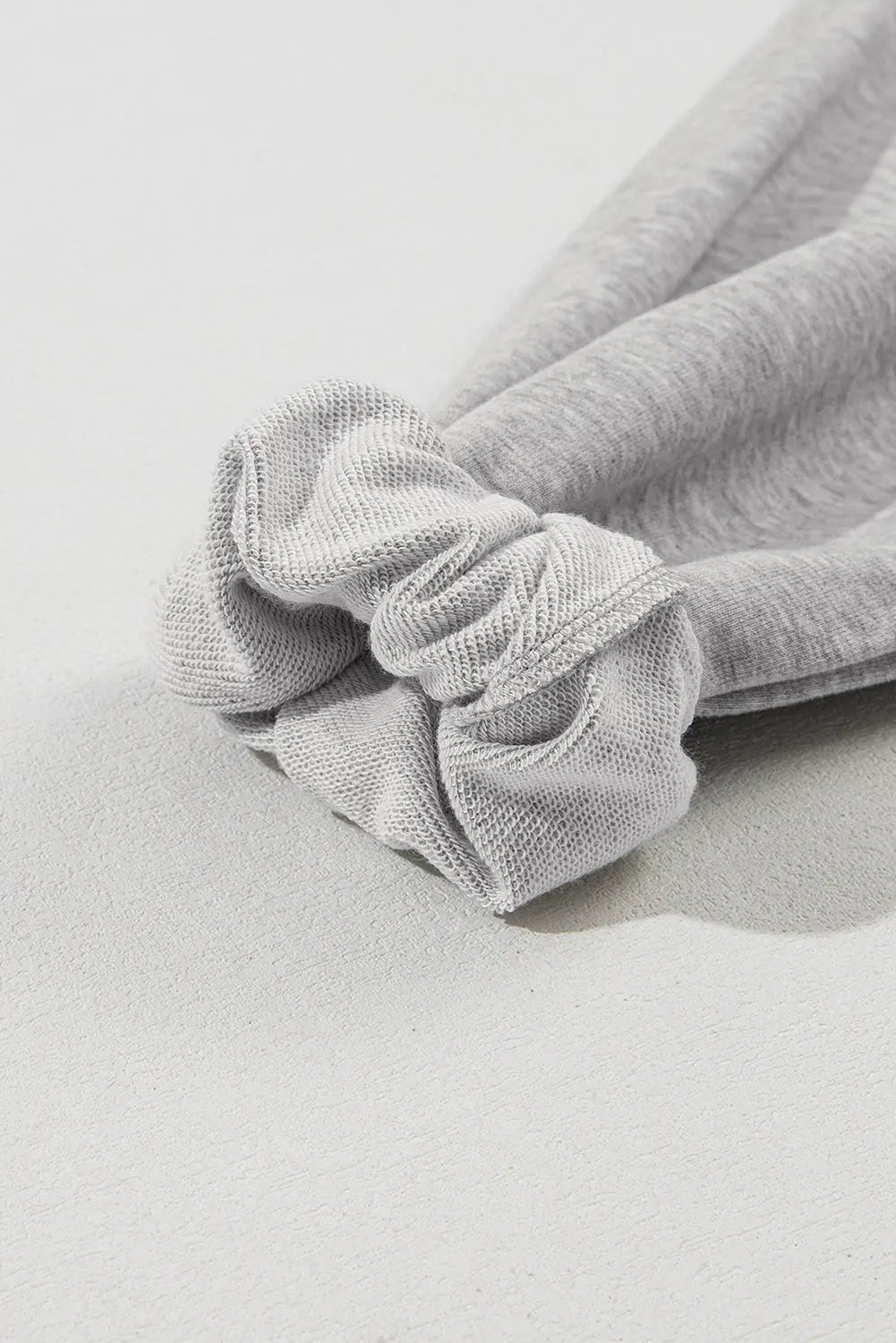 Light Grey Solid Kangaroo Pocket Half Zipper Oversized Hoodie Beagle Boutique Fashion Outlet