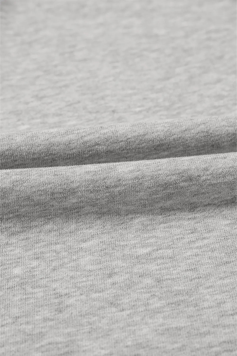 Light Grey Solid Kangaroo Pocket Half Zipper Oversized Hoodie Beagle Boutique Fashion Outlet