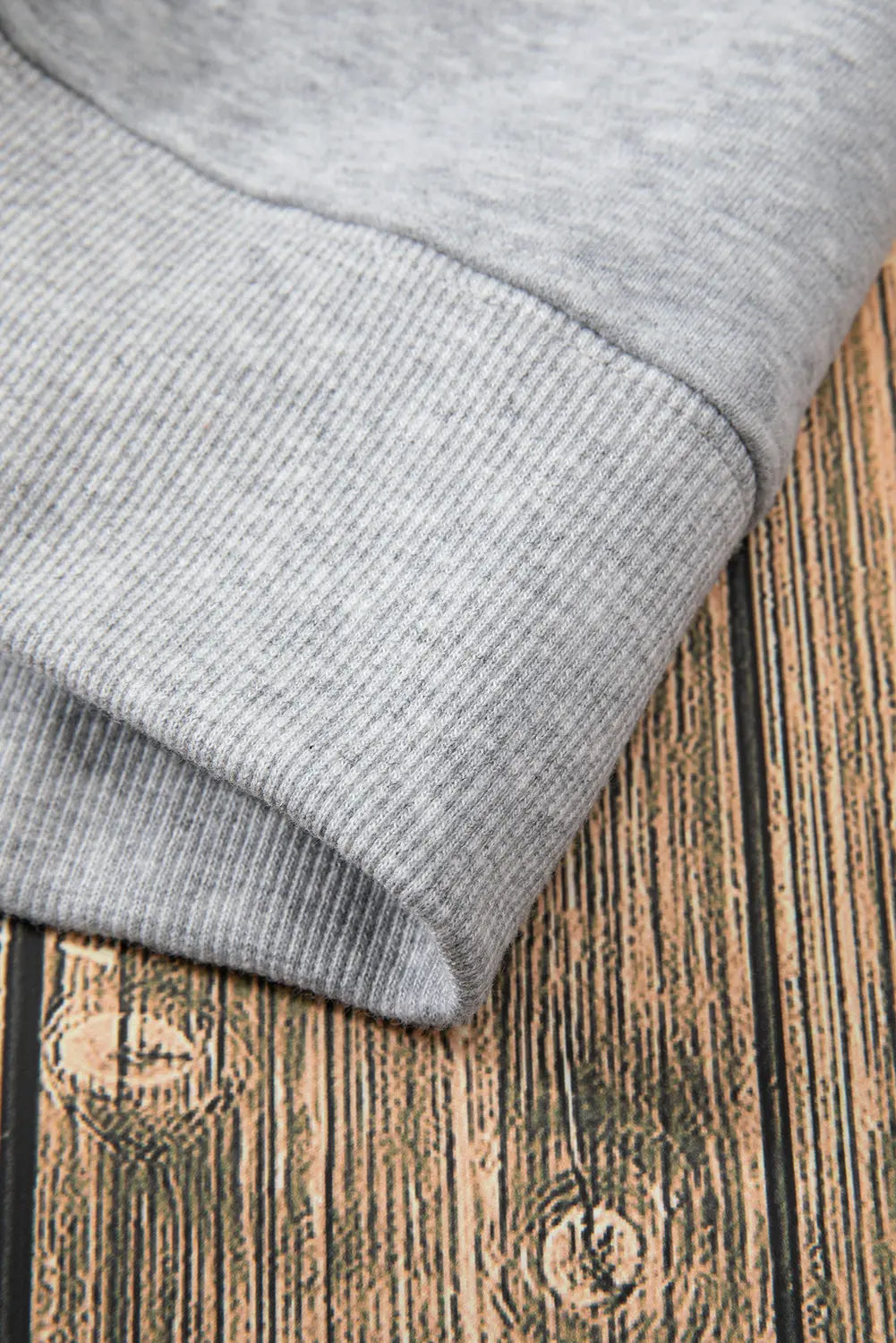 Russet Orange Solid Fleece Lined Drop Shoulder Terry Sweatshirt eAura