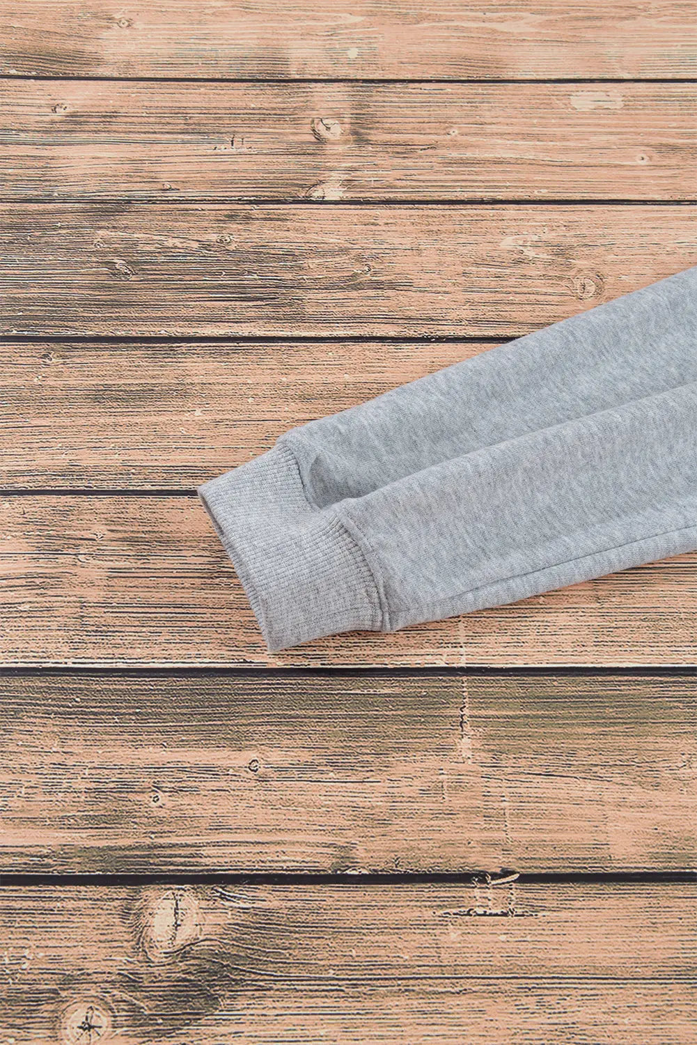 Smoke Green Plain Drop Shoulder Crewneck Pullover Sweatshirt eAura