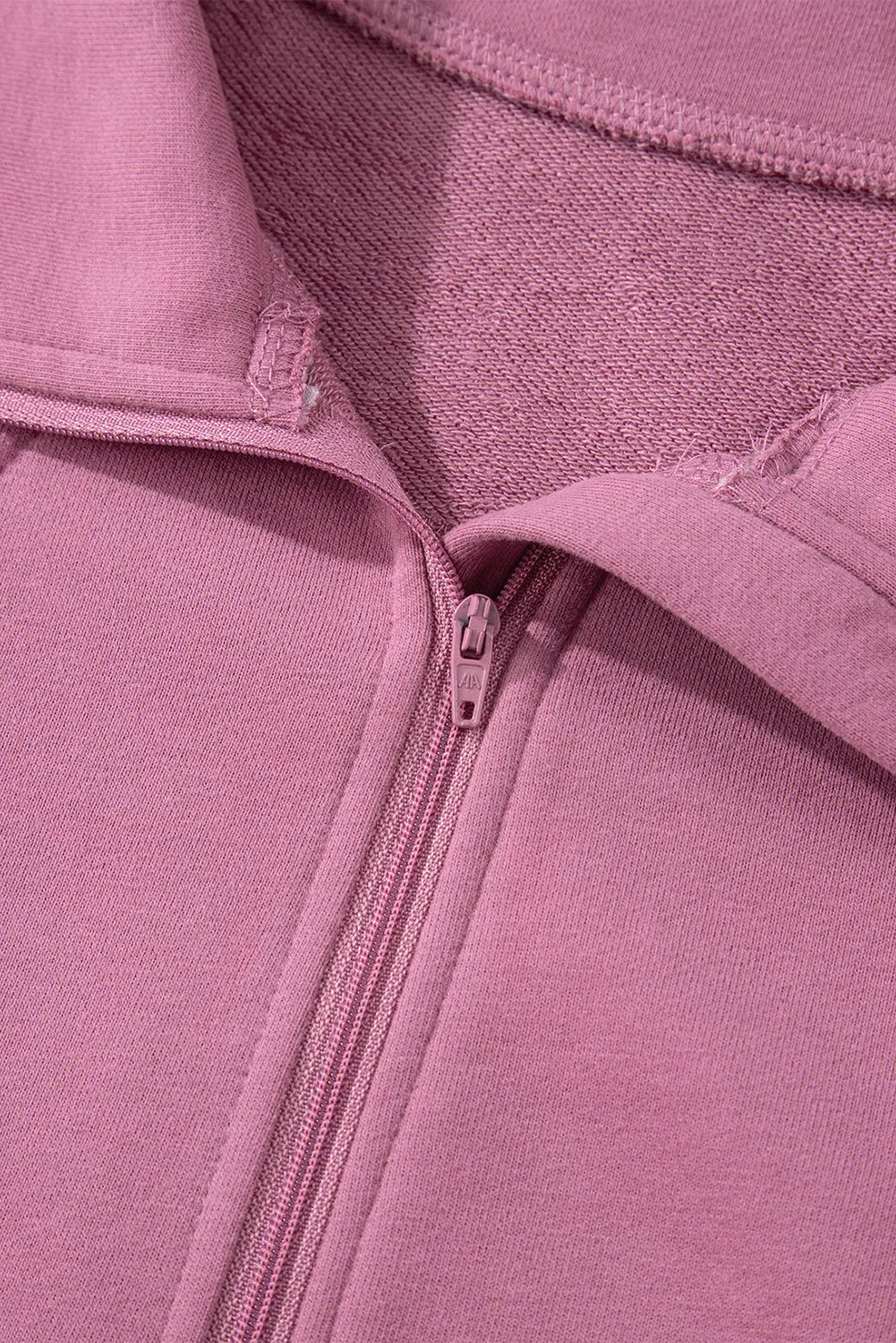 Valerian Quarter Zip Stand Neck Kangaroo Pocket Sweatshirt Beagle Boutique Fashion Outlet