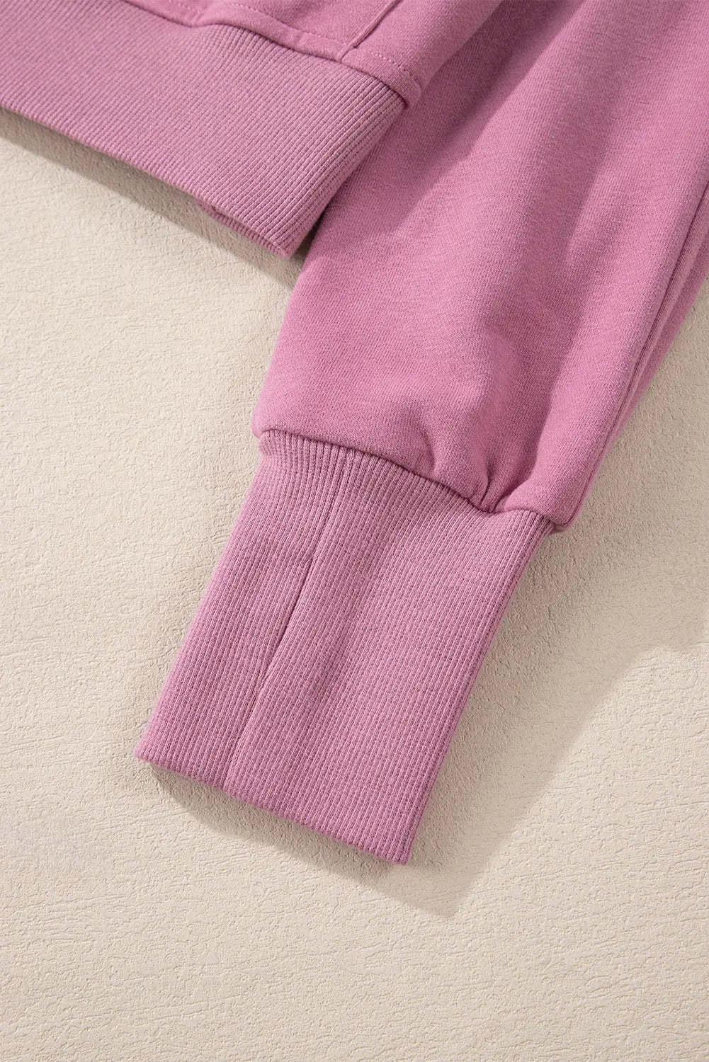 Valerian Quarter Zip Stand Neck Kangaroo Pocket Sweatshirt Beagle Boutique Fashion Outlet