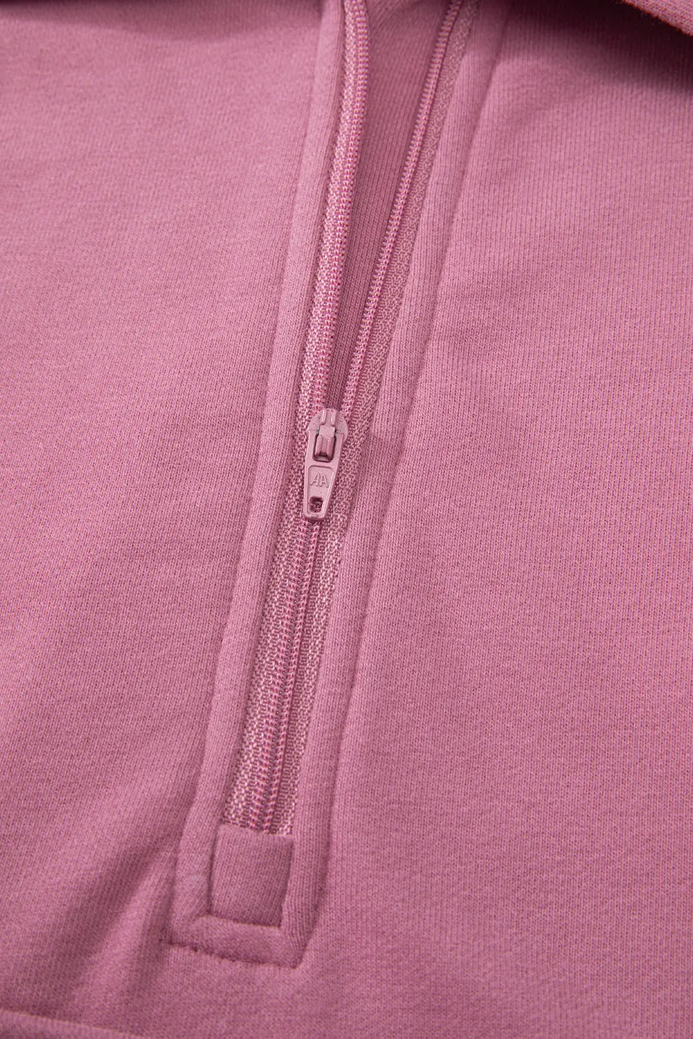 Valerian Quarter Zip Stand Neck Kangaroo Pocket Sweatshirt Beagle Boutique Fashion Outlet