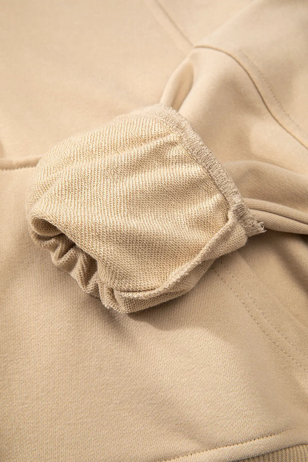 Valerian Quarter Zip Stand Neck Kangaroo Pocket Sweatshirt Beagle Boutique Fashion Outlet