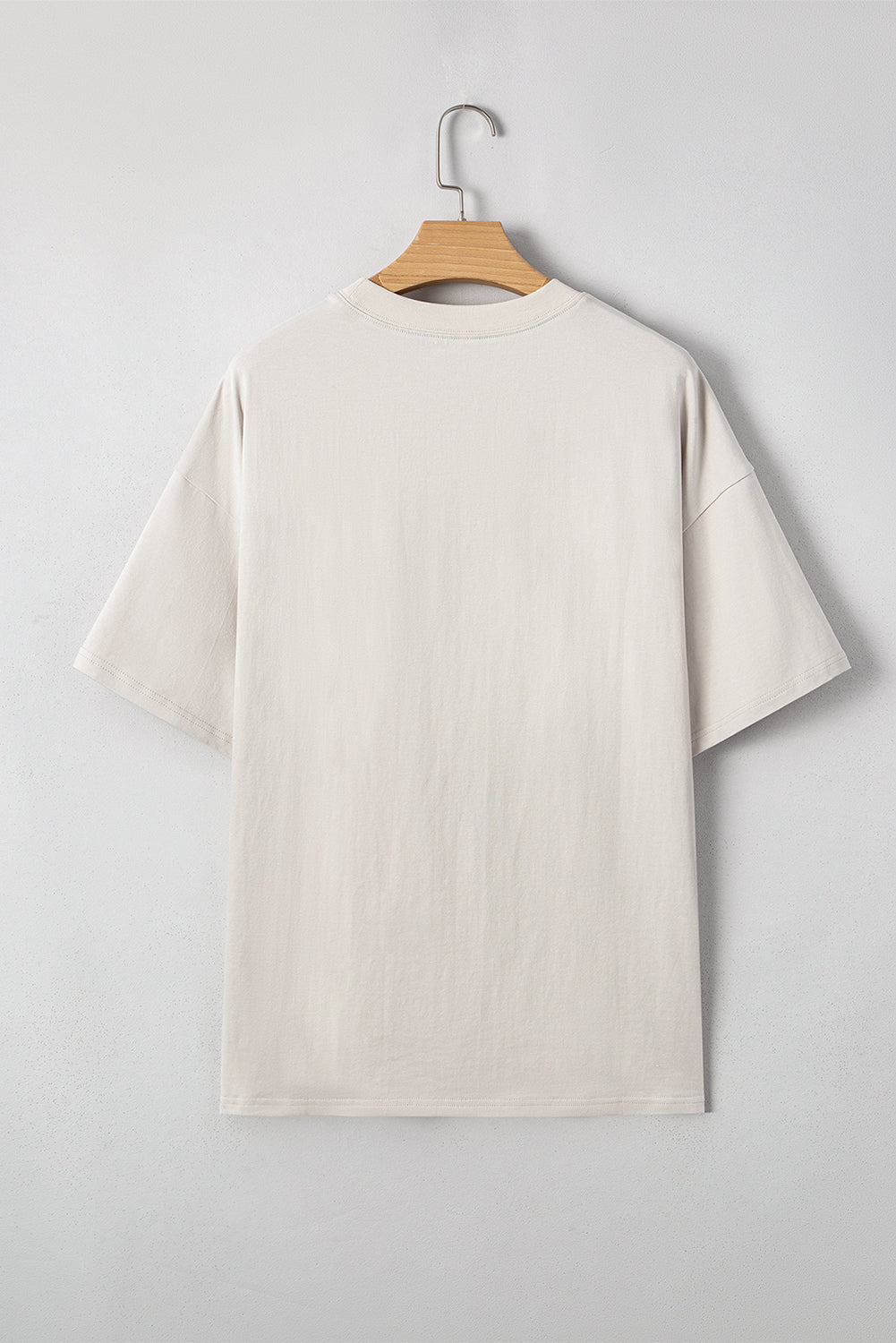 Casual Oversize Big Bow Printed Drop Shoulder Tunic Casual Tee eAura