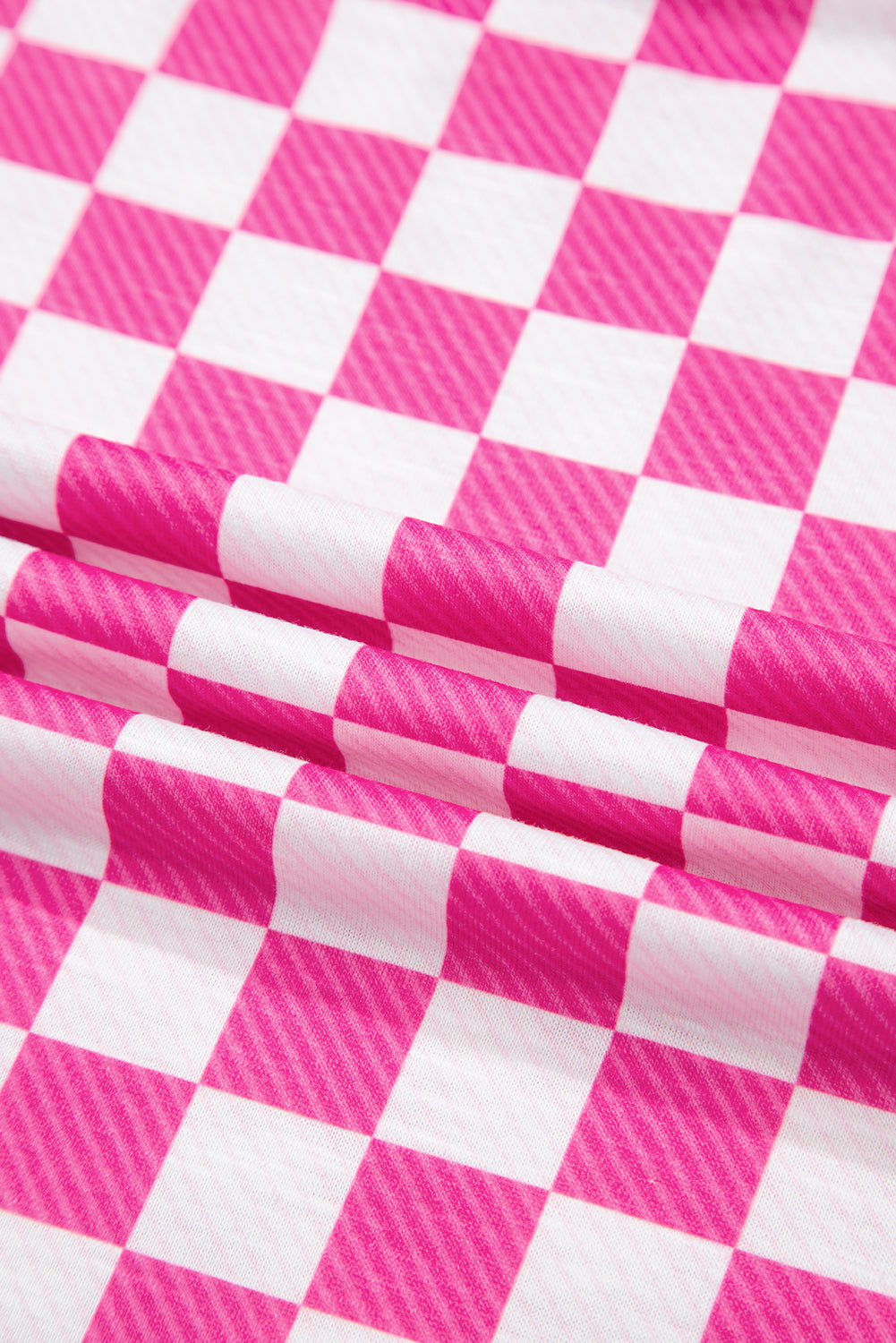 Checkerboard T Shirt and High Waist Skorts 2 Piece Co-ord Outfit eAura