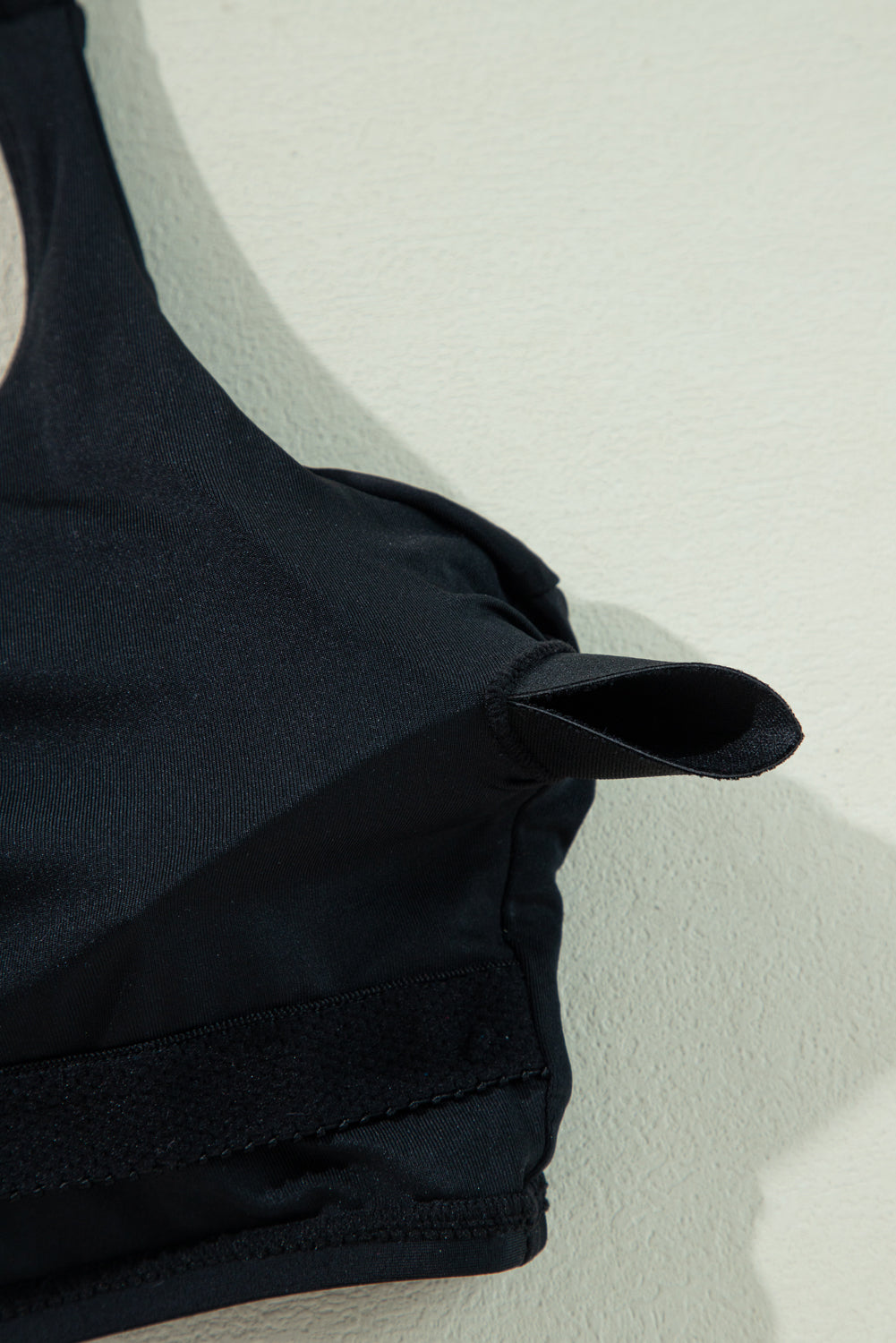 Black Crossover Bikini Tank and Skort Swimwear eAura