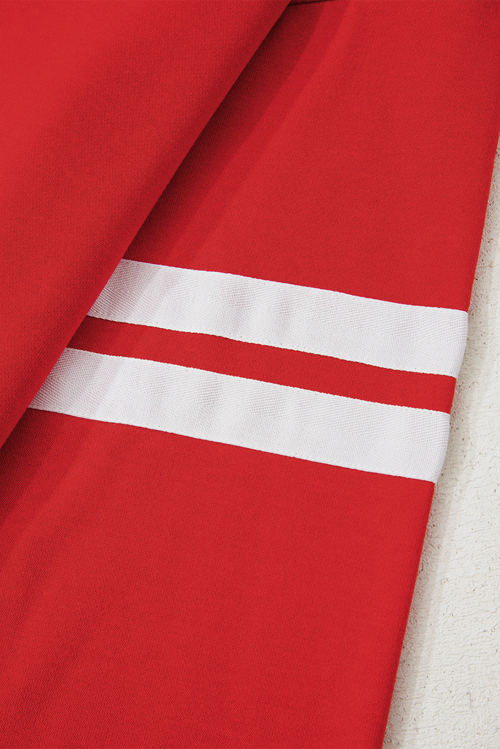 Striped Detail Drop Shoulder Oversized Sweatshirt eAura