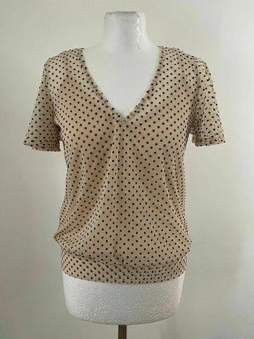Buff Clothing Polka Dot Layered Mesh Top with Vest Size 10 - BB Fashion Outlet