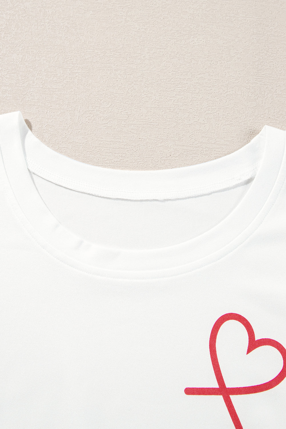 Pink Ruffled Tank Top And Heart Print Trousers Pyjamas eAura