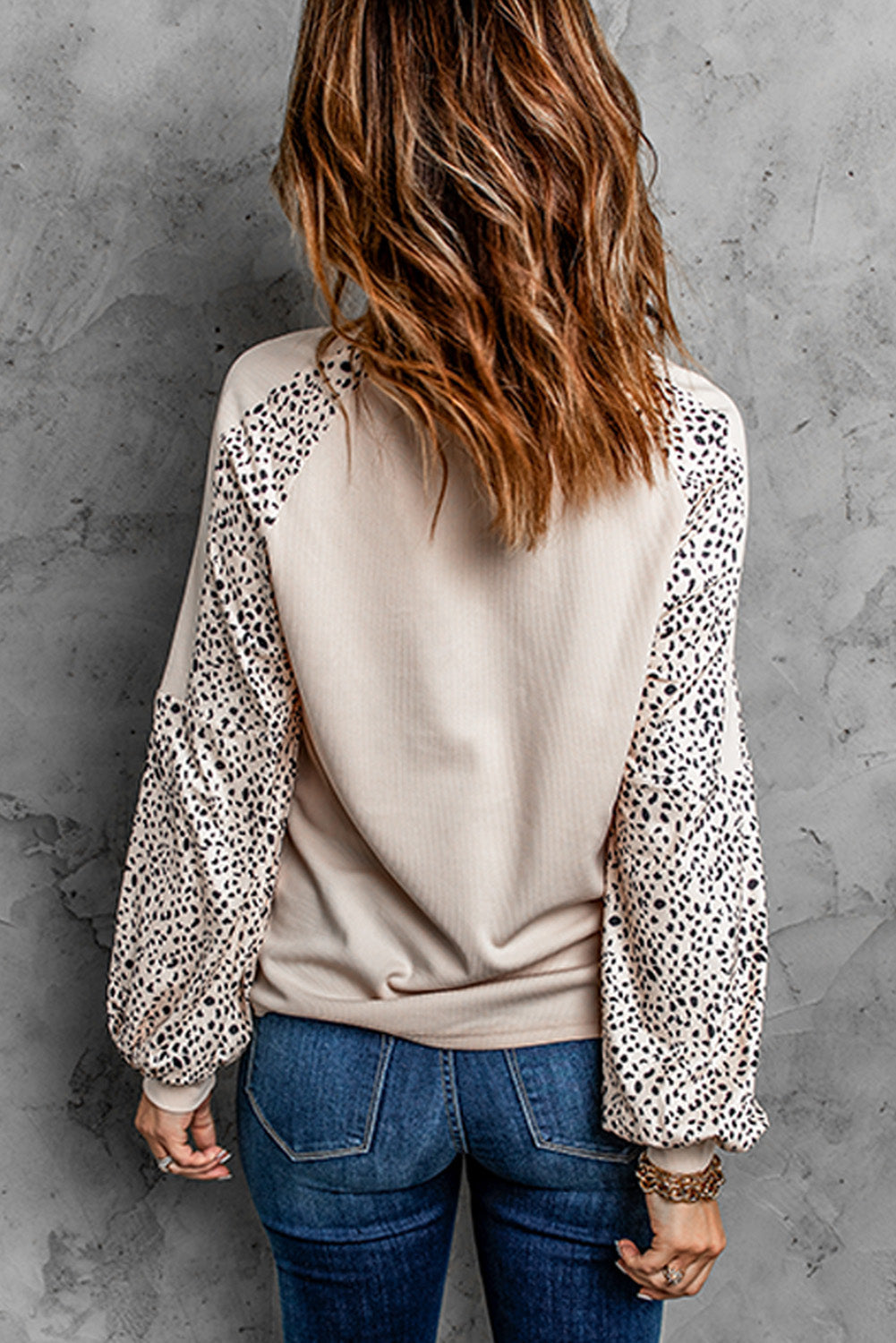 Leopard Print Pullover Top eAura