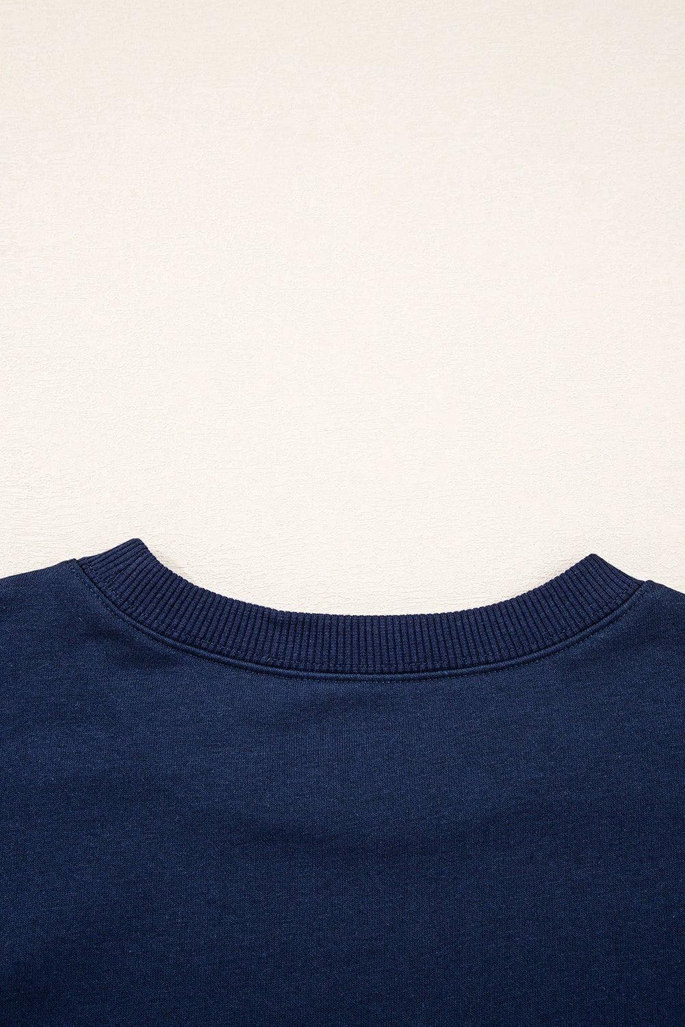 Striped Detail Drop Shoulder Oversized Sweatshirt eAura