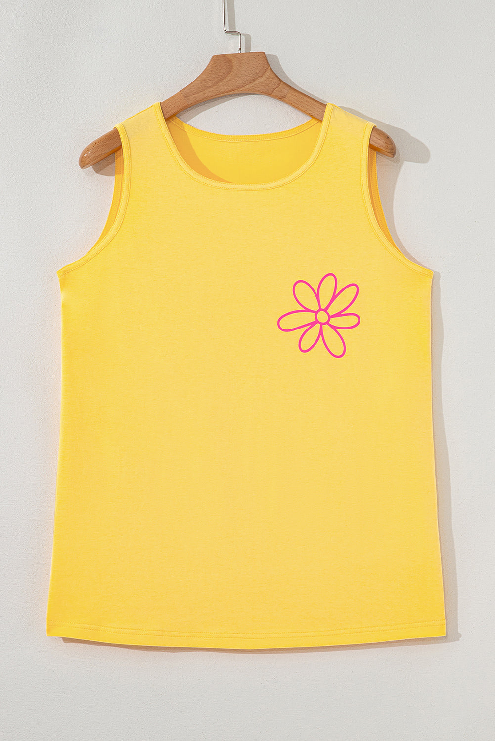 Flower Graphic Casual Tank Top eAura