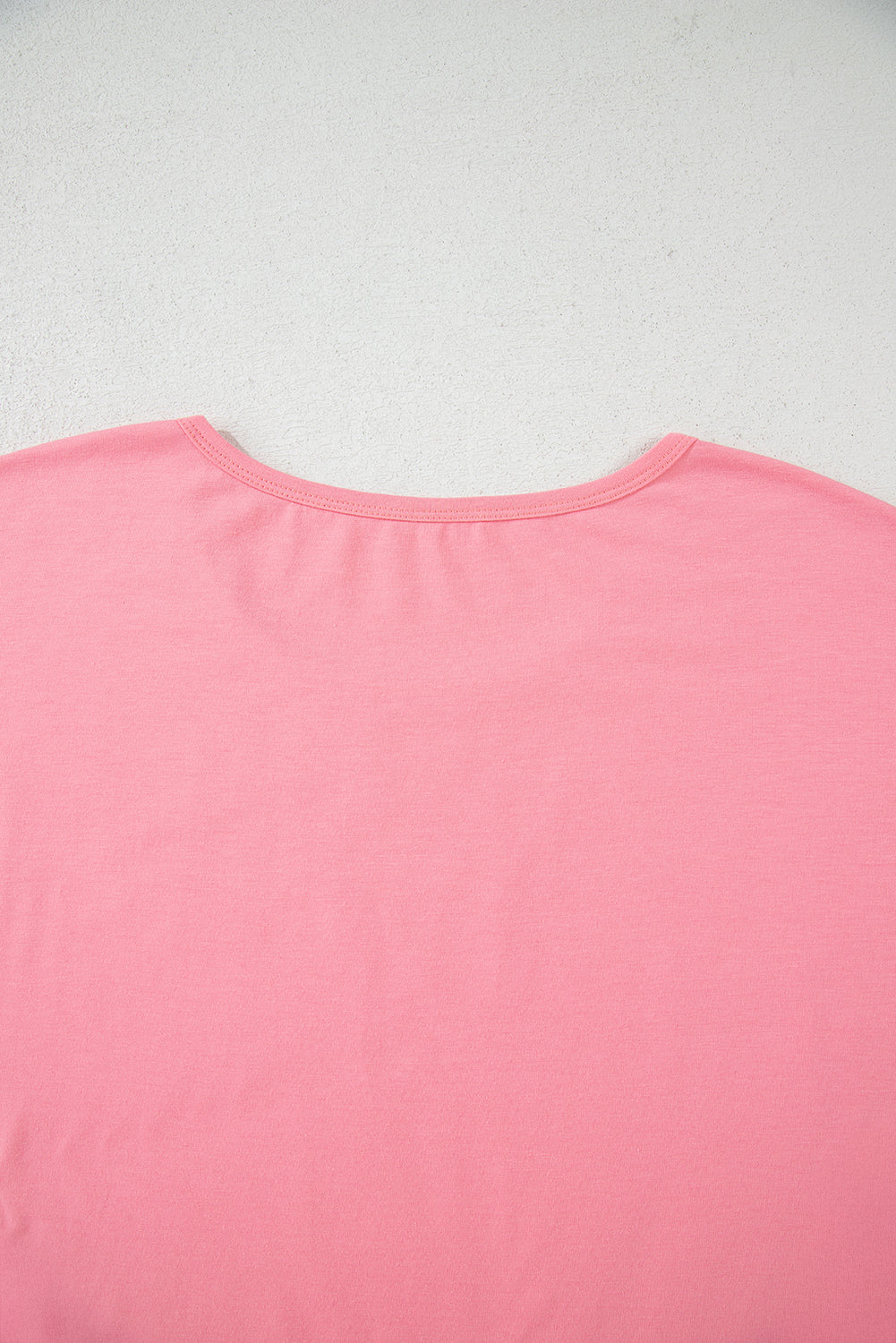 Frilled Hem Loose T-Shirt eAura