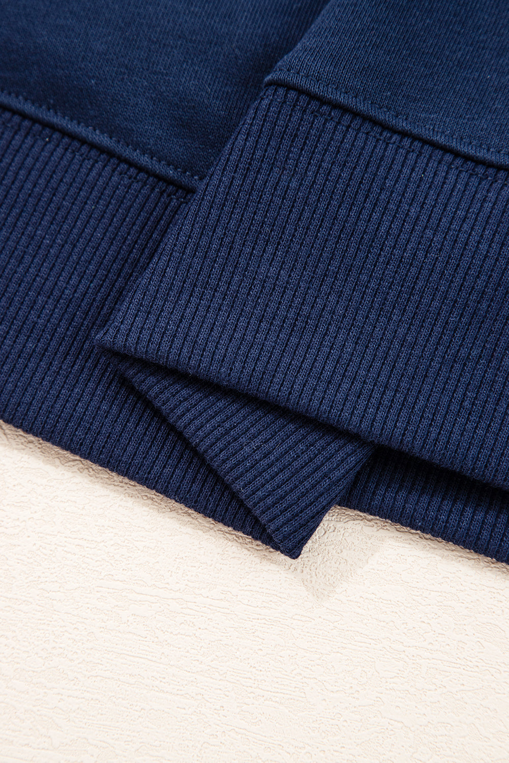 Striped Detail Drop Shoulder Oversized Sweatshirt eAura