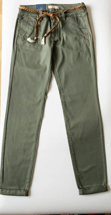 Salsa Ladies Chino's White, Beige and Khaki Sizes: 4, 6, 8, 9, 11, 12 RRP £70 - BB Fashion Outlet