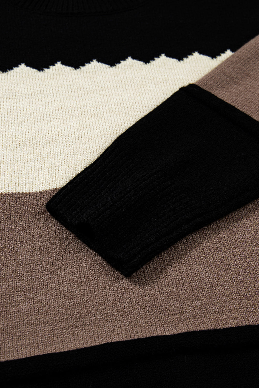 Crew Neck Drop Shoulder Sweater Dear-Lover Dropshipping