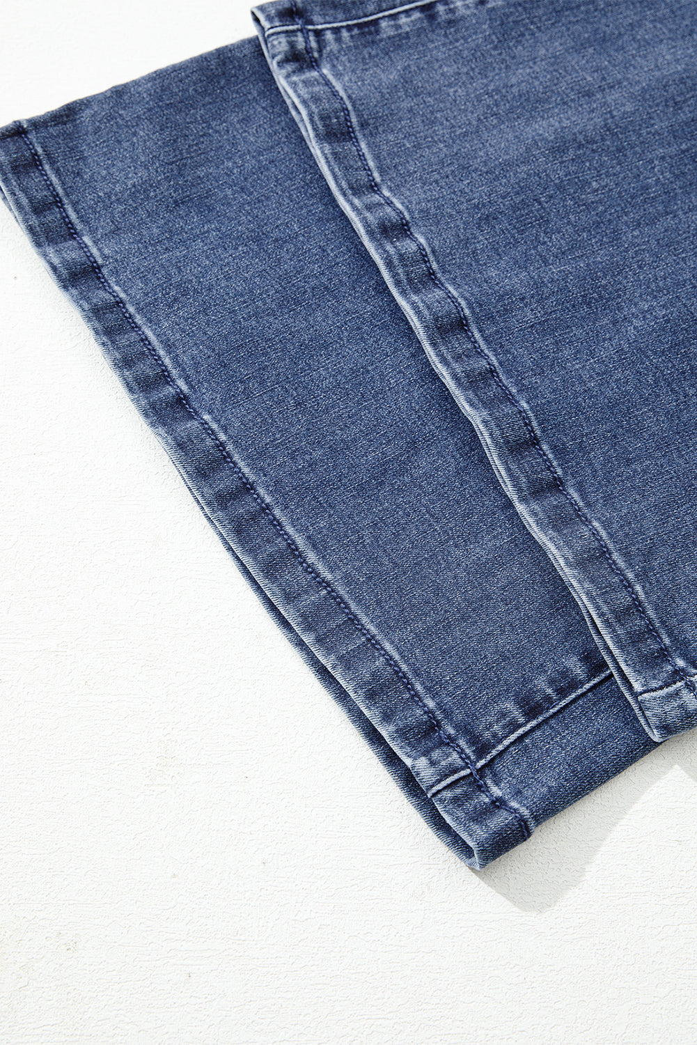 High Waist Button Zip Fly Bell Bottom Jeans eAura