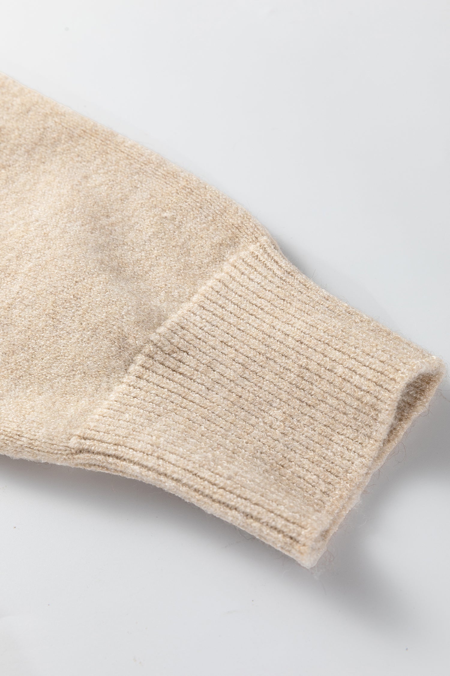 Button Lace Detail Raglan Sleeve Shift Mini Sweater Dress - Sweaters & Cardigans/Sweater Dresses