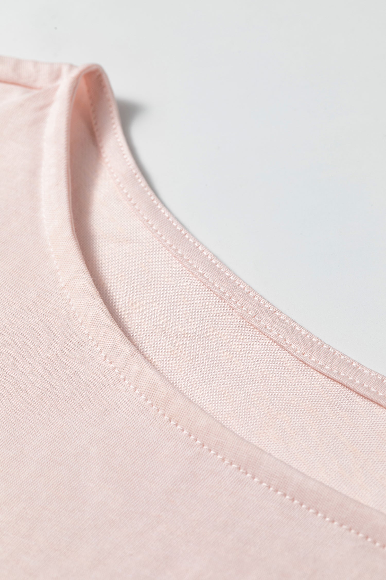 Gossamer Pink Long Sleeve Ruffle Cuff Casual Elegant Top – Light Pink
