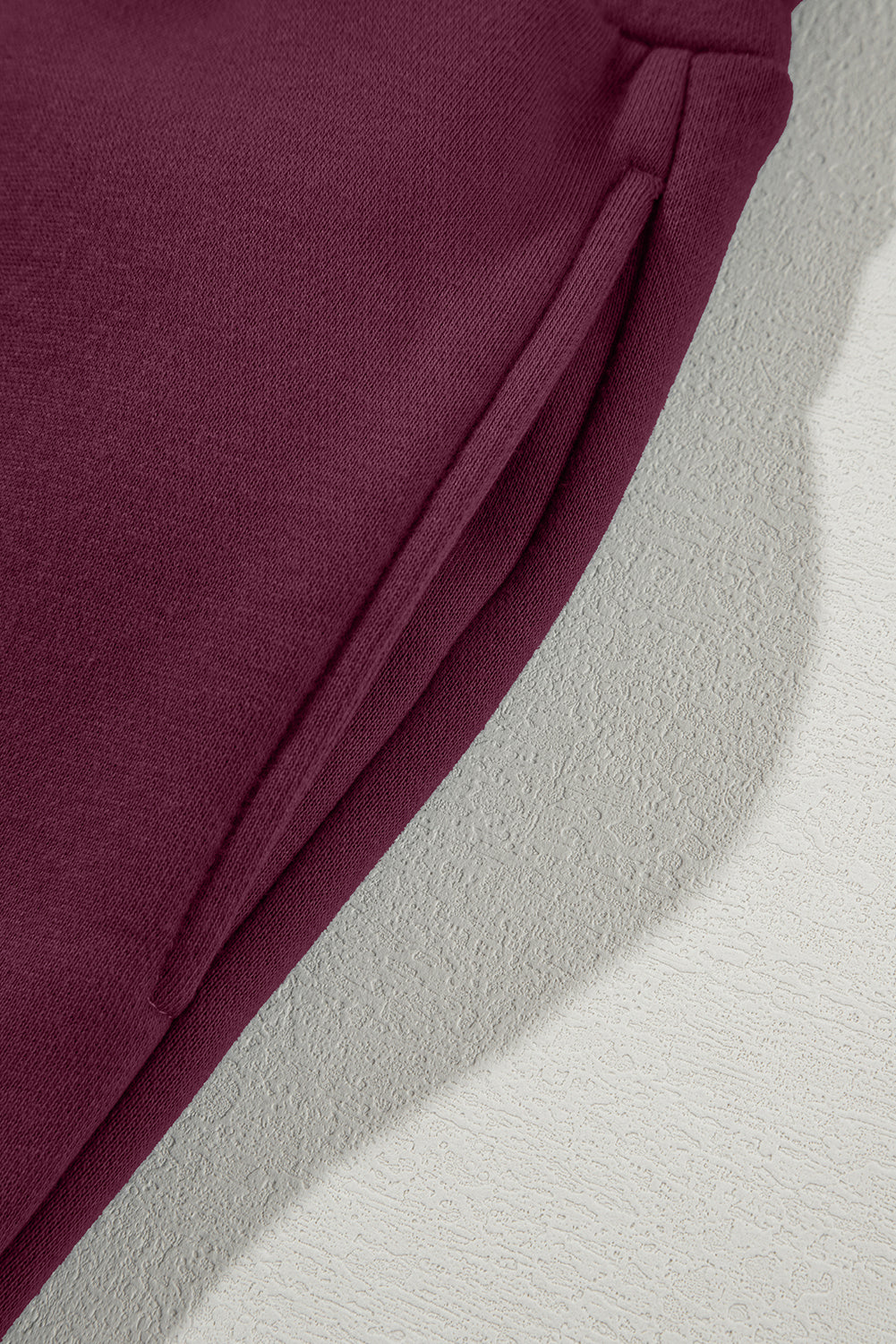 Drop Shoulder Zip Up Jacket Drawstring Joggers Co-ord Set - eAura