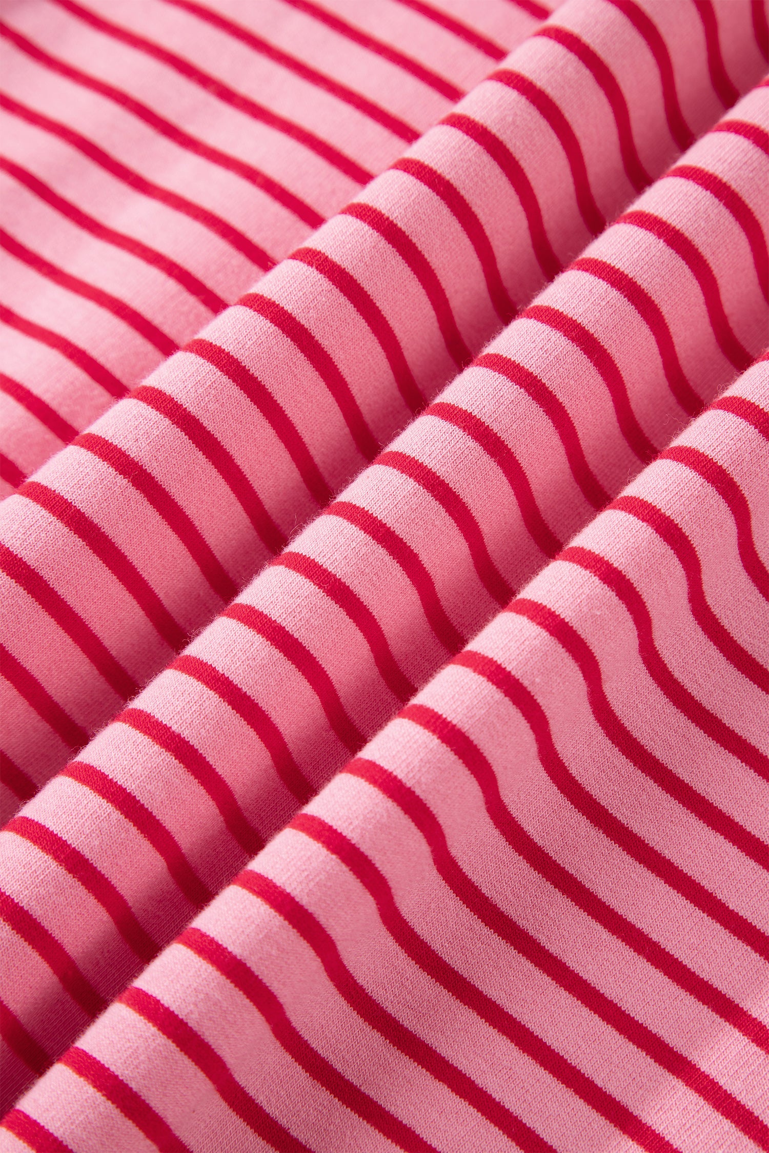 Stripe Thumbhole Side Slits Drop Shoulder Loose Fit Hoodie - eAura