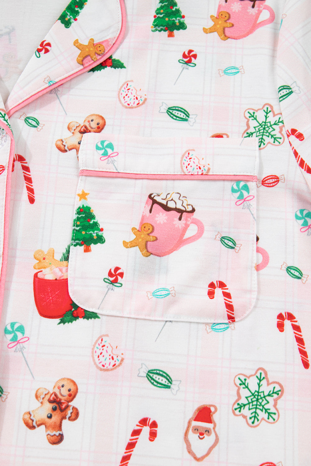 Pink Christmas Spirit Pyjama Set - eAura