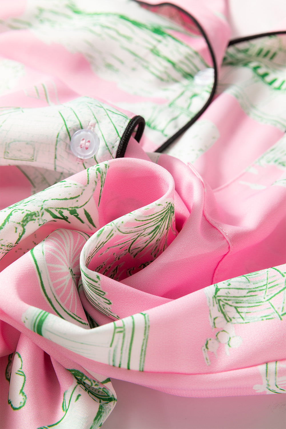 Pink Holiday Resort Short 2pcs Pyjama Set eAura