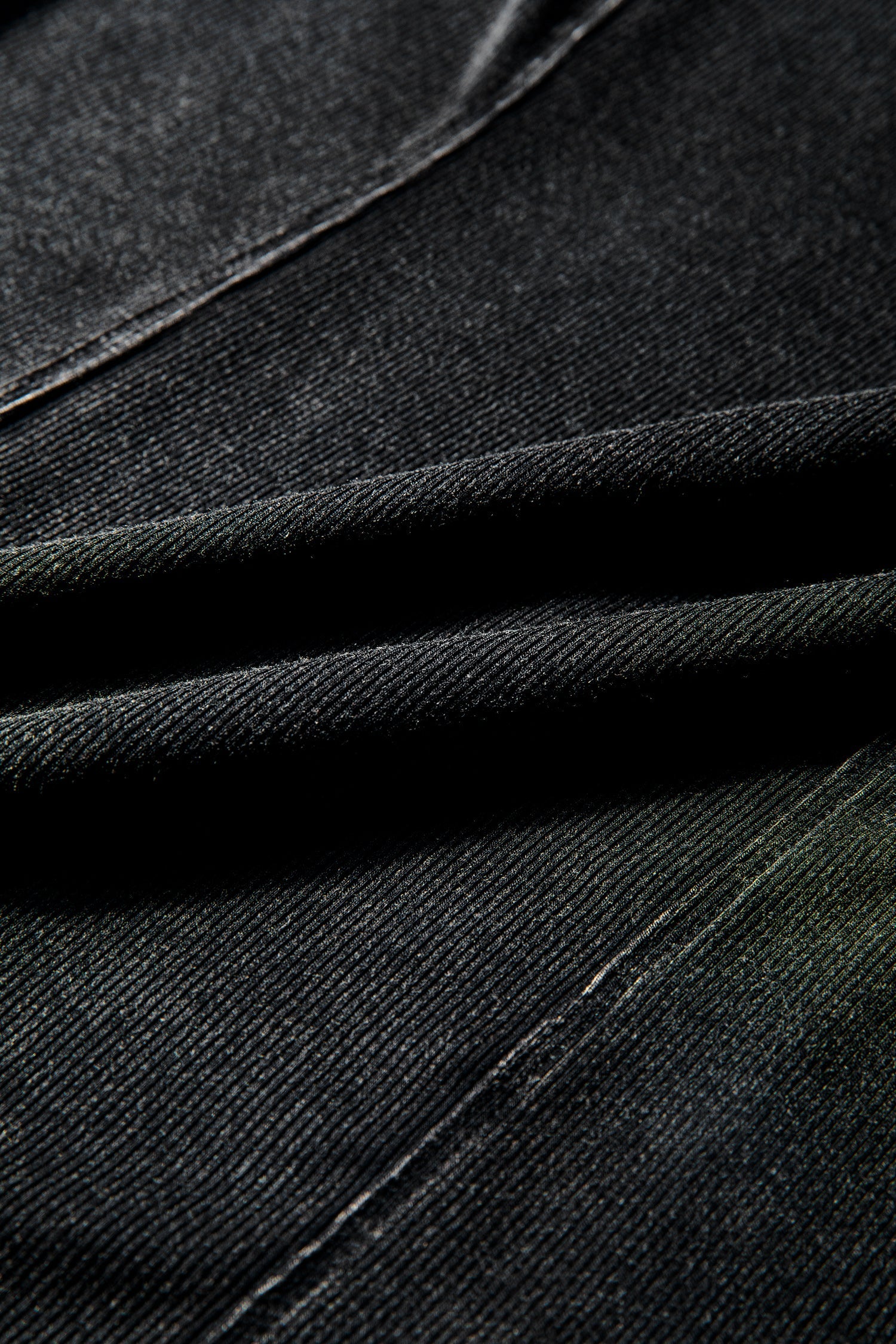 Exposed Seam Ribbed Long Sleeve Top - eAura