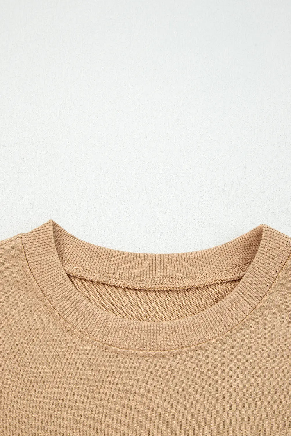 Striped Detail Drop Shoulder Oversized Sweatshirt